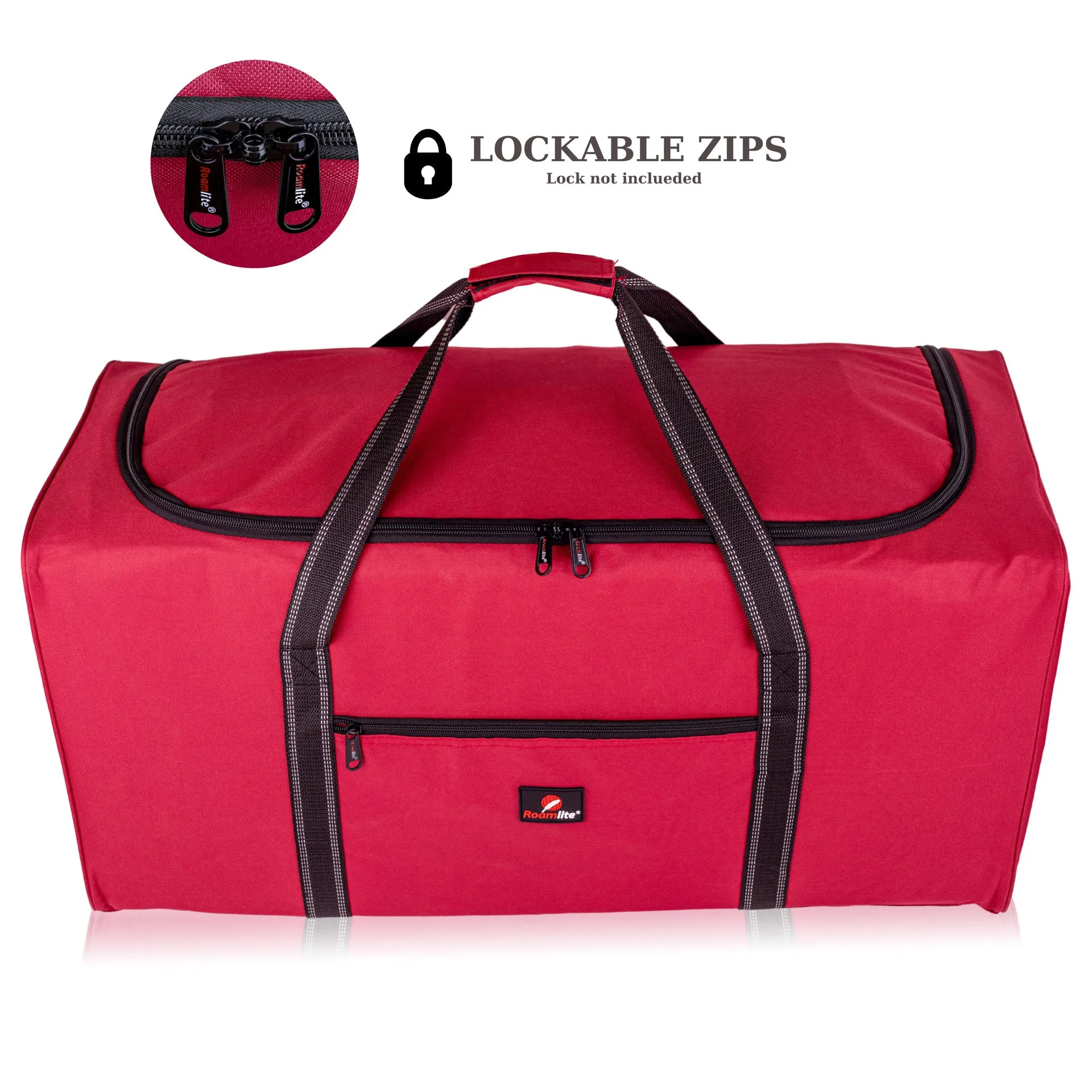 XXL Extra Large Travel Holdall, 34" 110L Cargo Bag, Storage Laundry Duffle R34