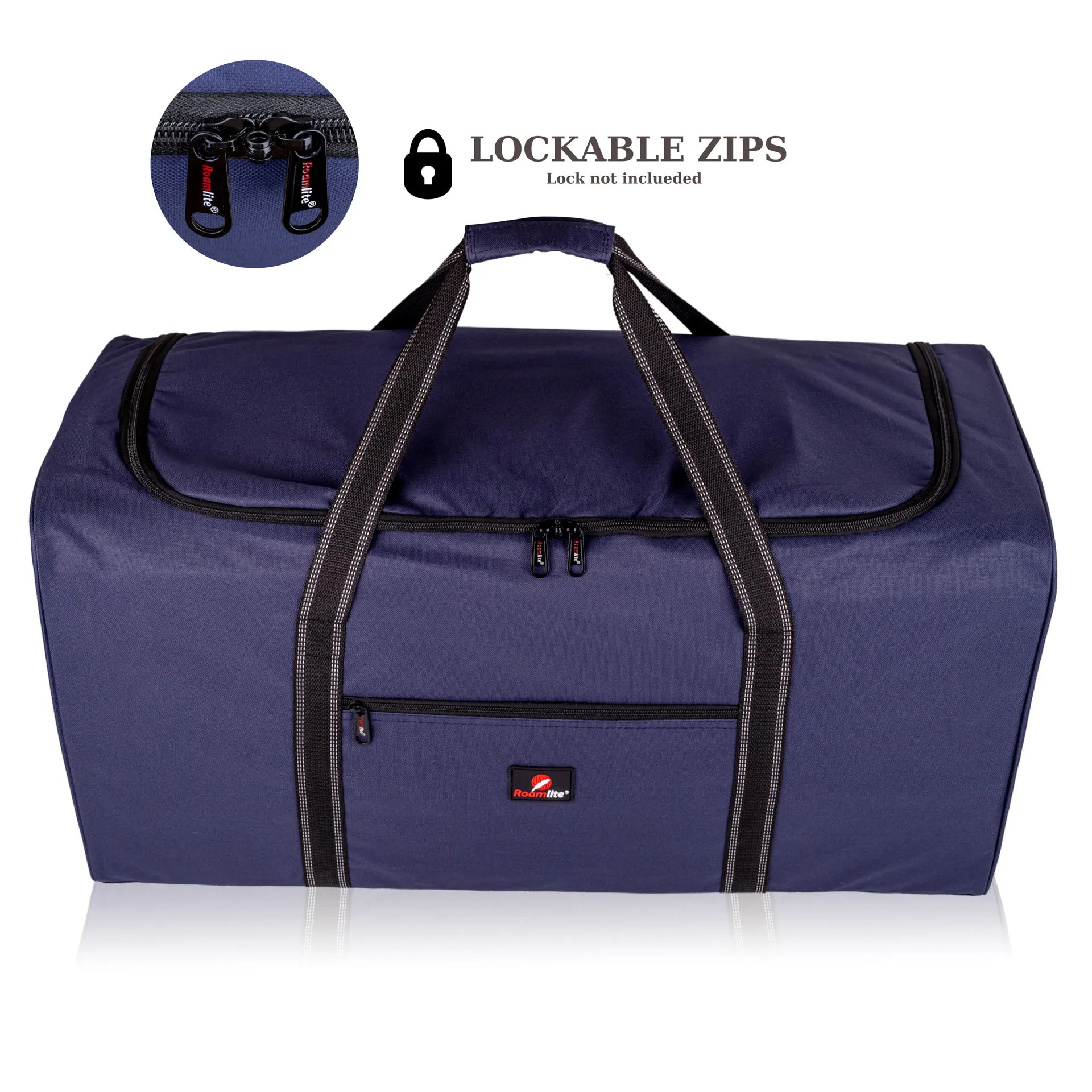 XXL Extra Large Travel Holdall, 34" 110L Cargo Bag, Storage Laundry Duffle R34